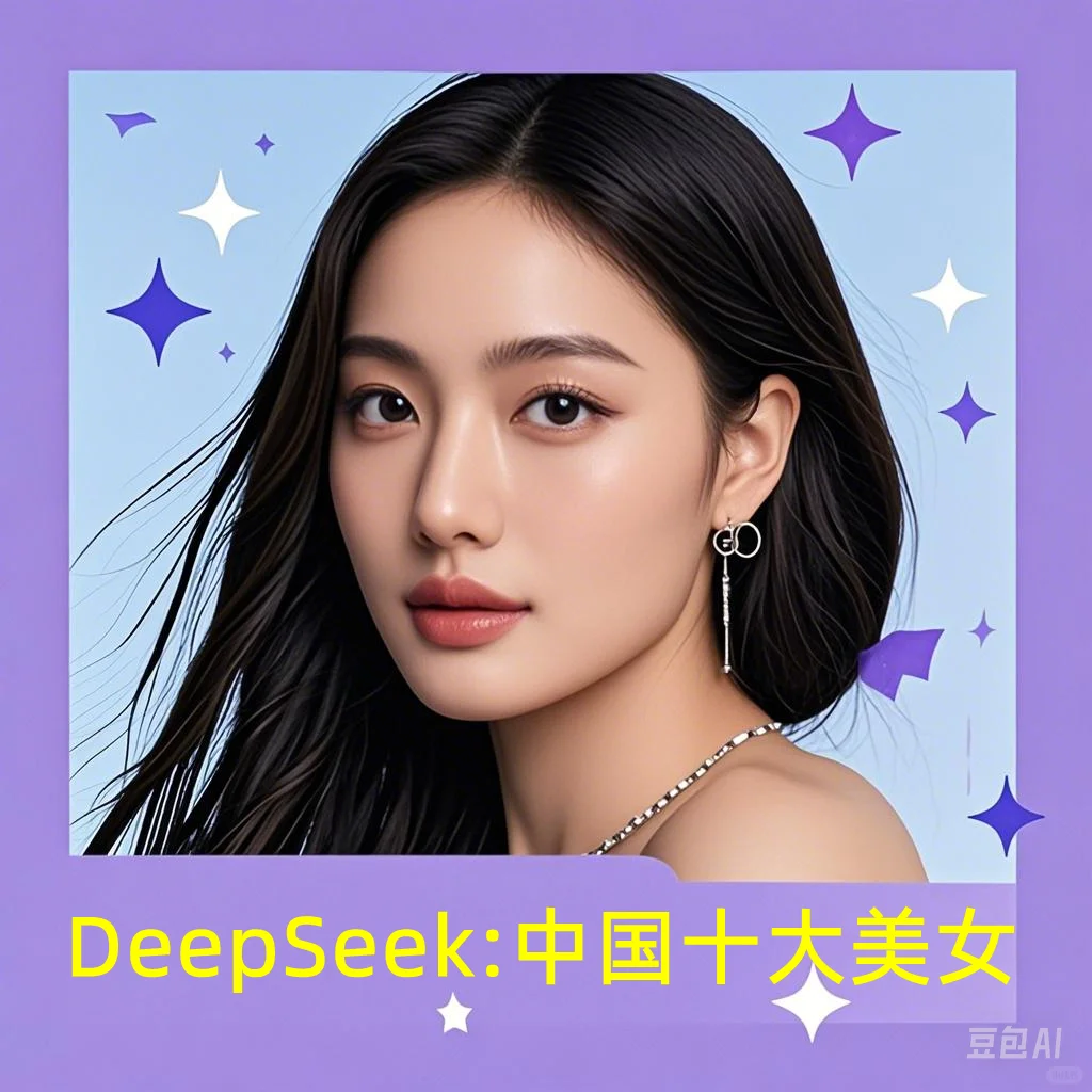 Deepseek:中国人最喜欢的十大美女