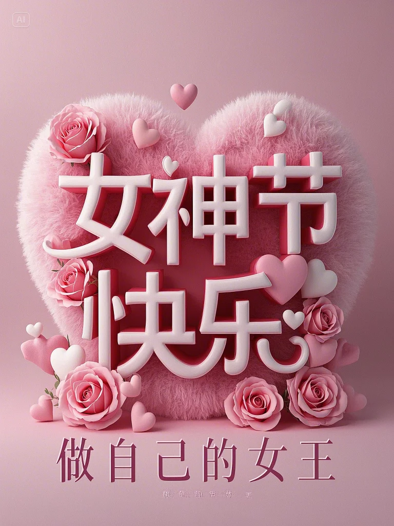 原创首发女神节祝福语美图！女神节快乐