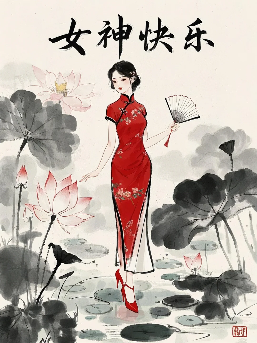 三八妇女节，女神节，女王节，女生节快乐