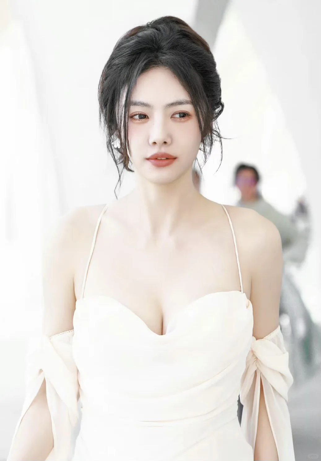 纯欲美女#蔡文静，好美啊！