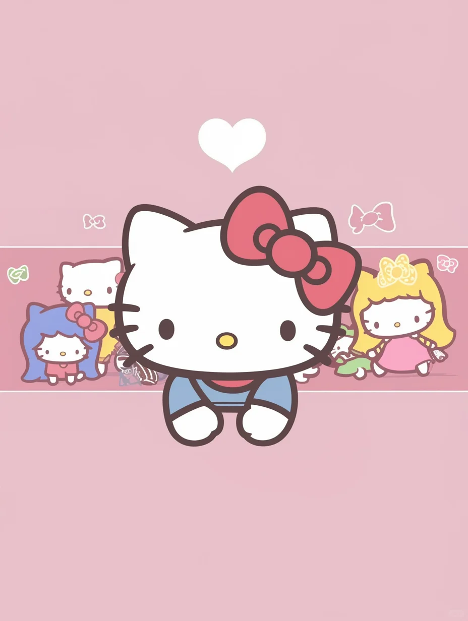 Hello kitty 竖屏壁纸｜ipad壁纸