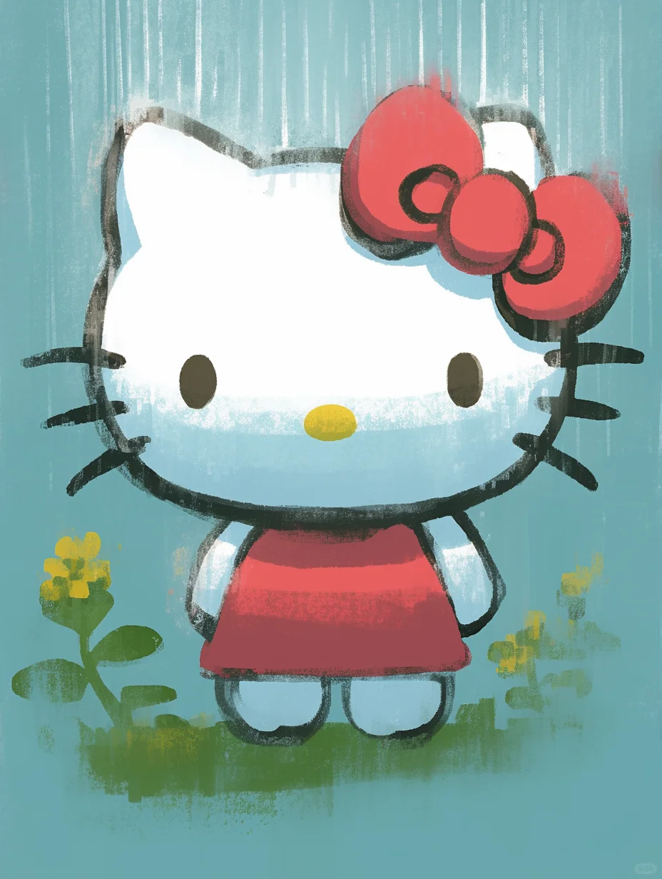 Hello kitty 竖屏壁纸｜ipad壁纸