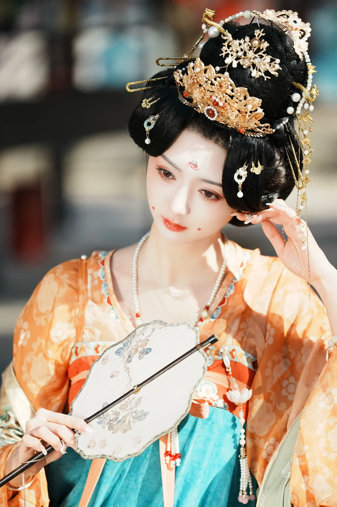 做汉服模特日入3000的一天