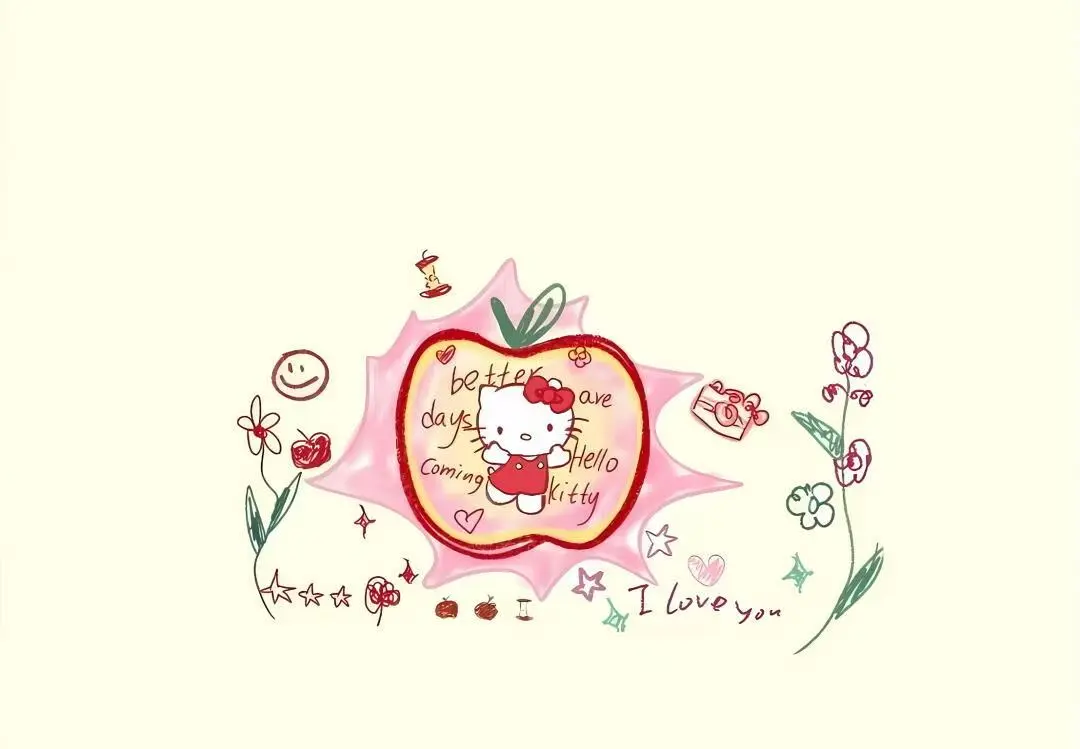 iPad 壁纸｜hello kitty