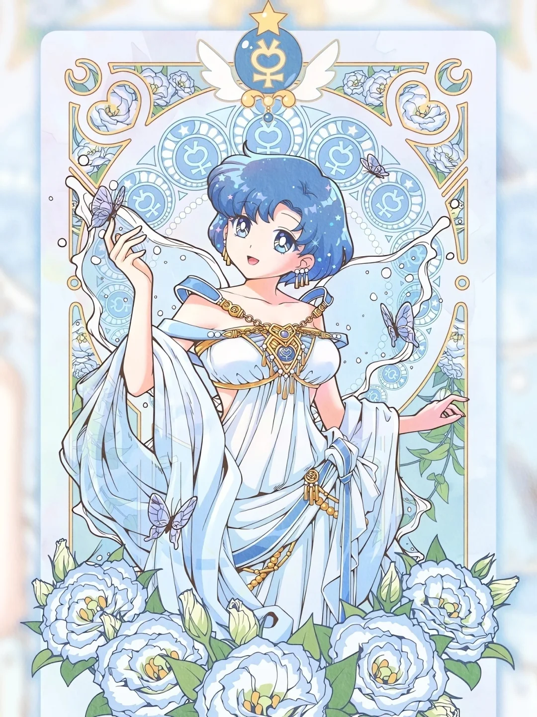美战同人图 穆夏风