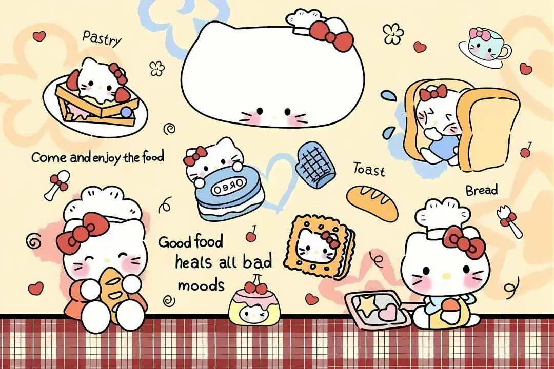 iPad 壁纸｜hello kitty