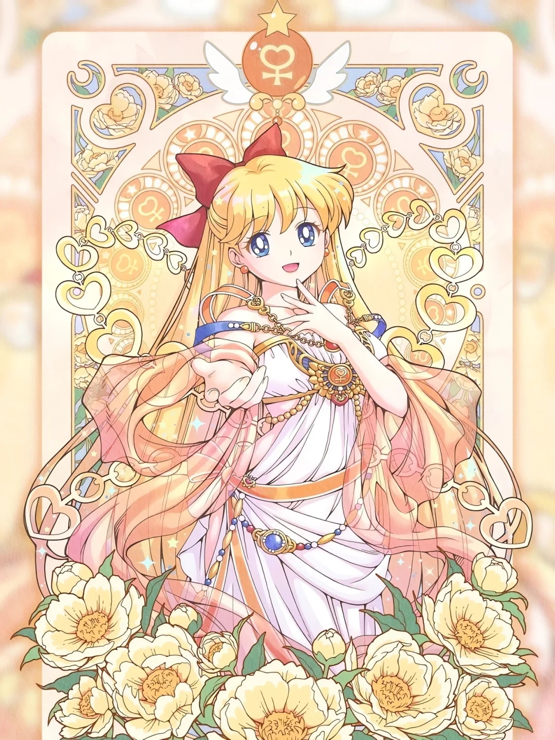 美战同人图 穆夏风