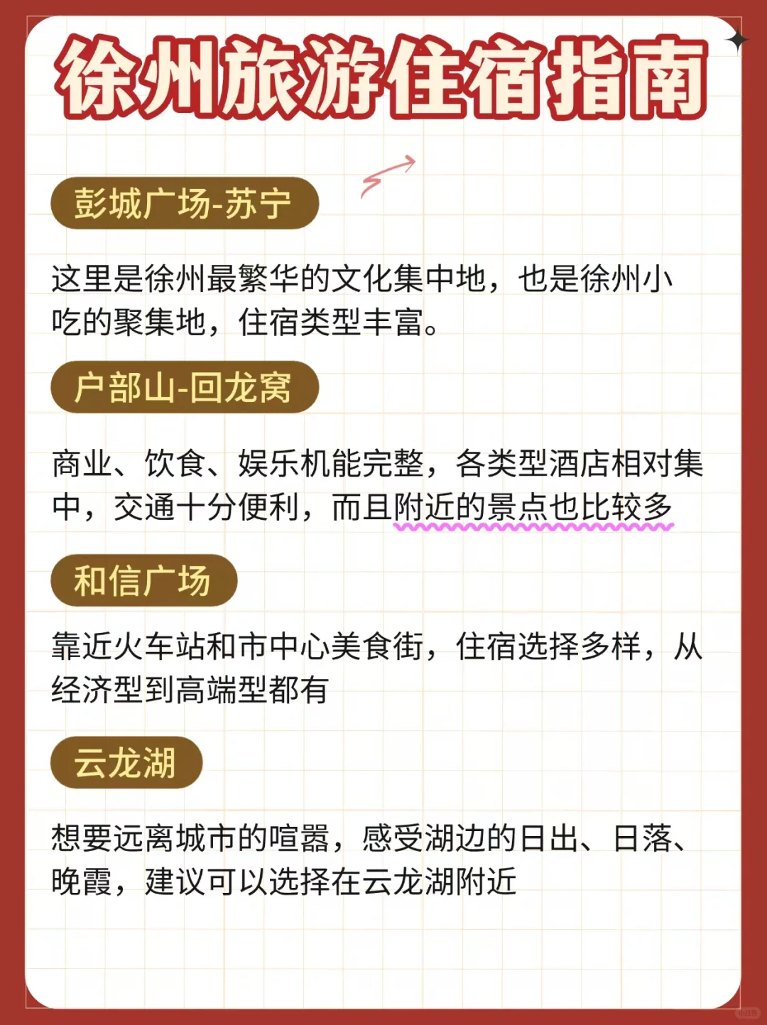 后悔没早点刷到这篇徐州旅游攻略‼