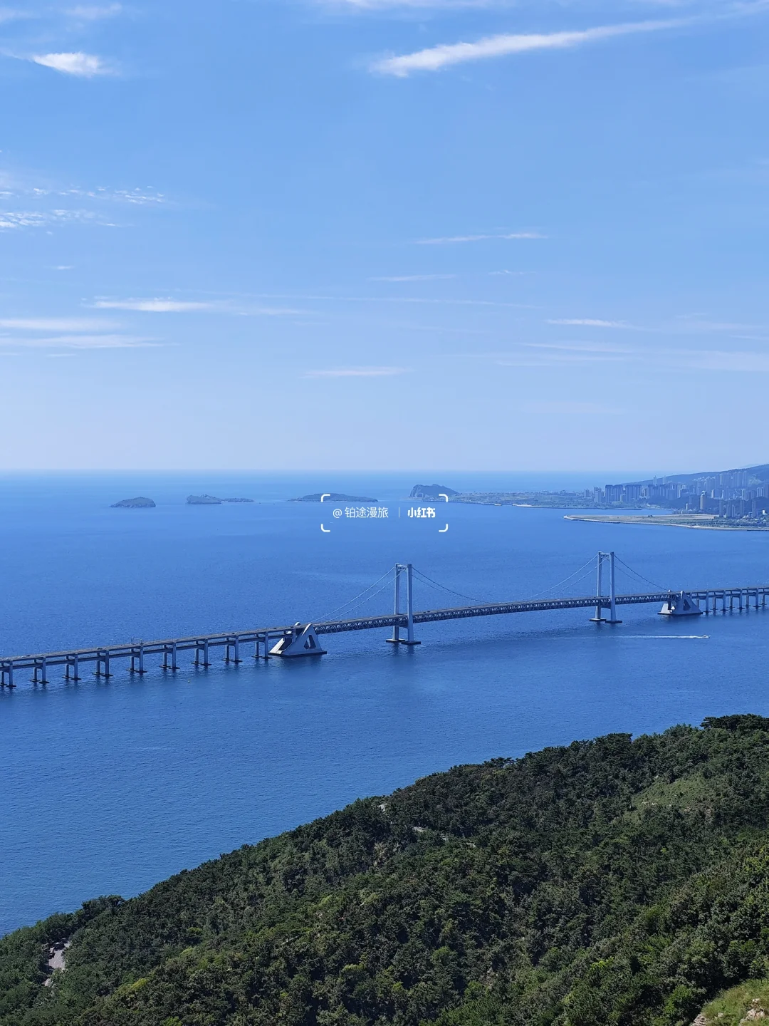 莲花山｜大连最美海景索道看海必去️