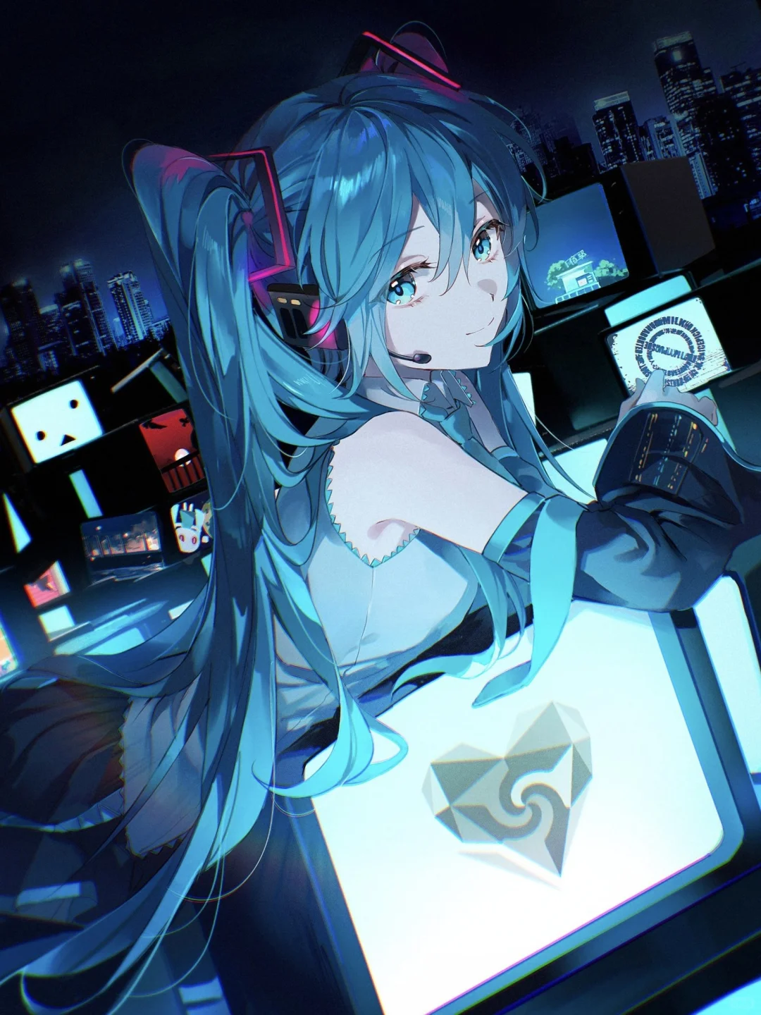 初音未来39日，超多壁纸送给你们啦