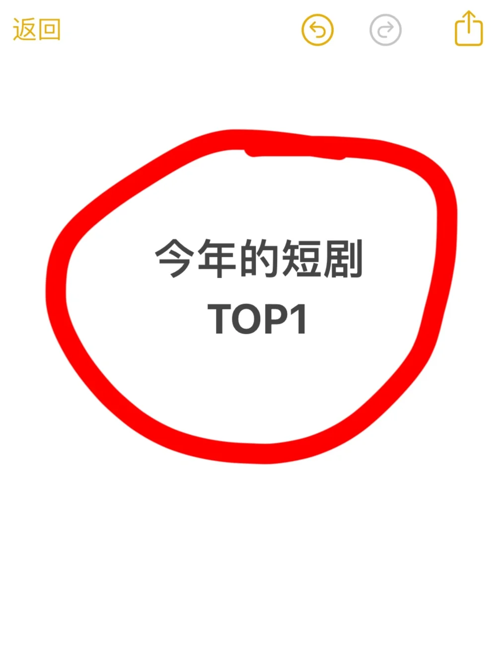 今年短剧TOP1是哪部？