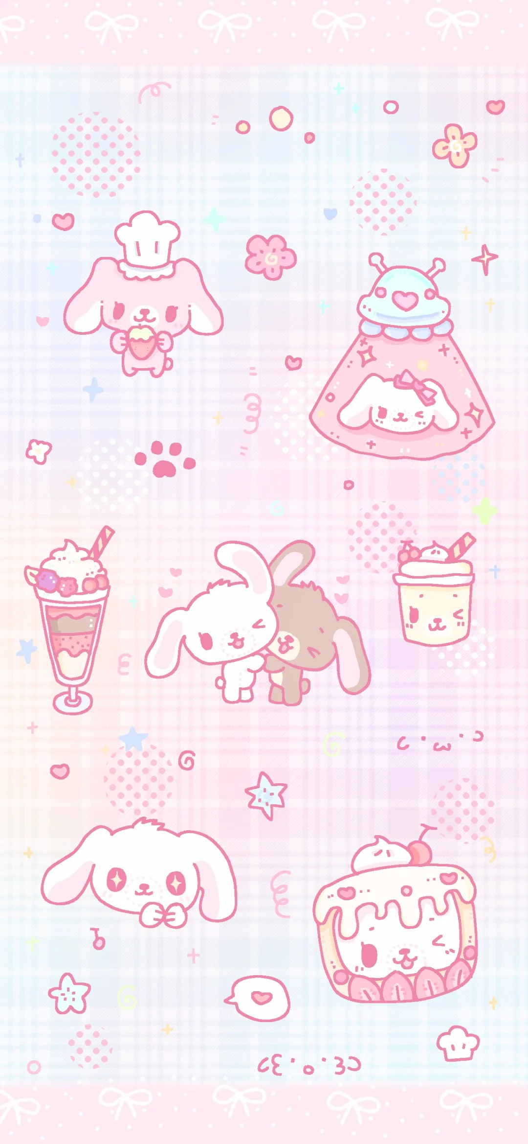 🍮🐰 ૮₍♡>𖥦< ₎ა甜点兔壁纸🍰🍨🐇 ʚ✞ɞ