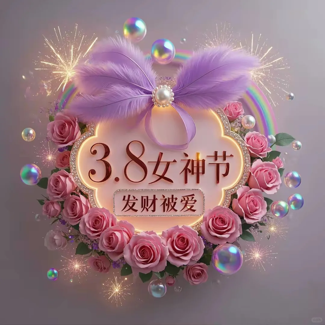 2025.03.08三八节祝福，我就是女神