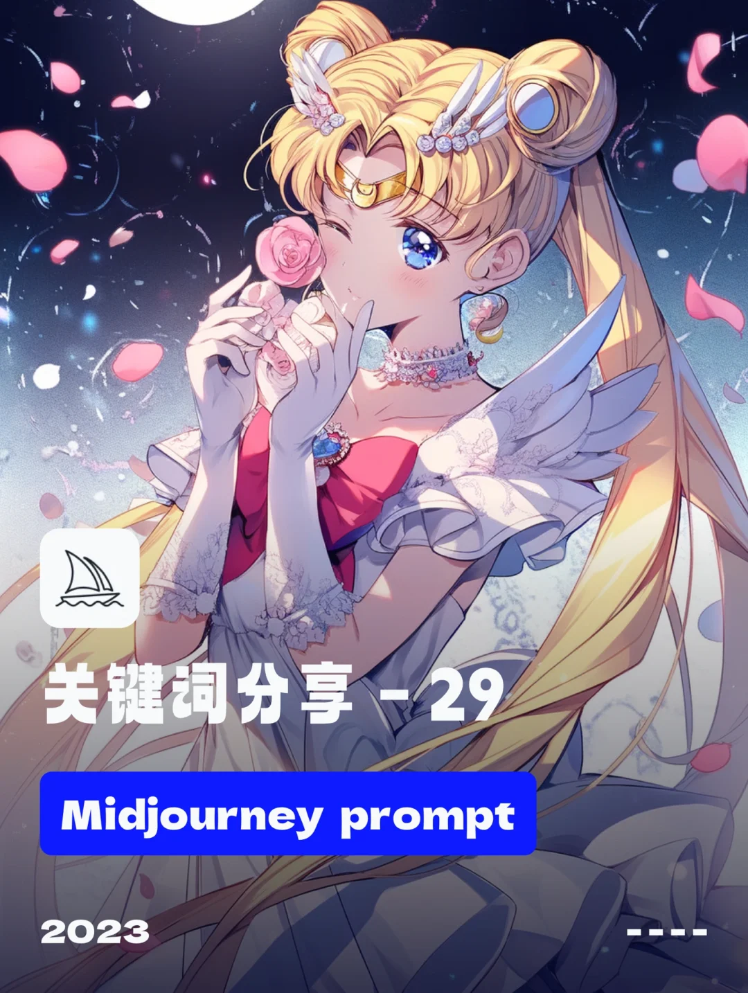 Midjourney ｜?美少女战士水冰月关键词分享