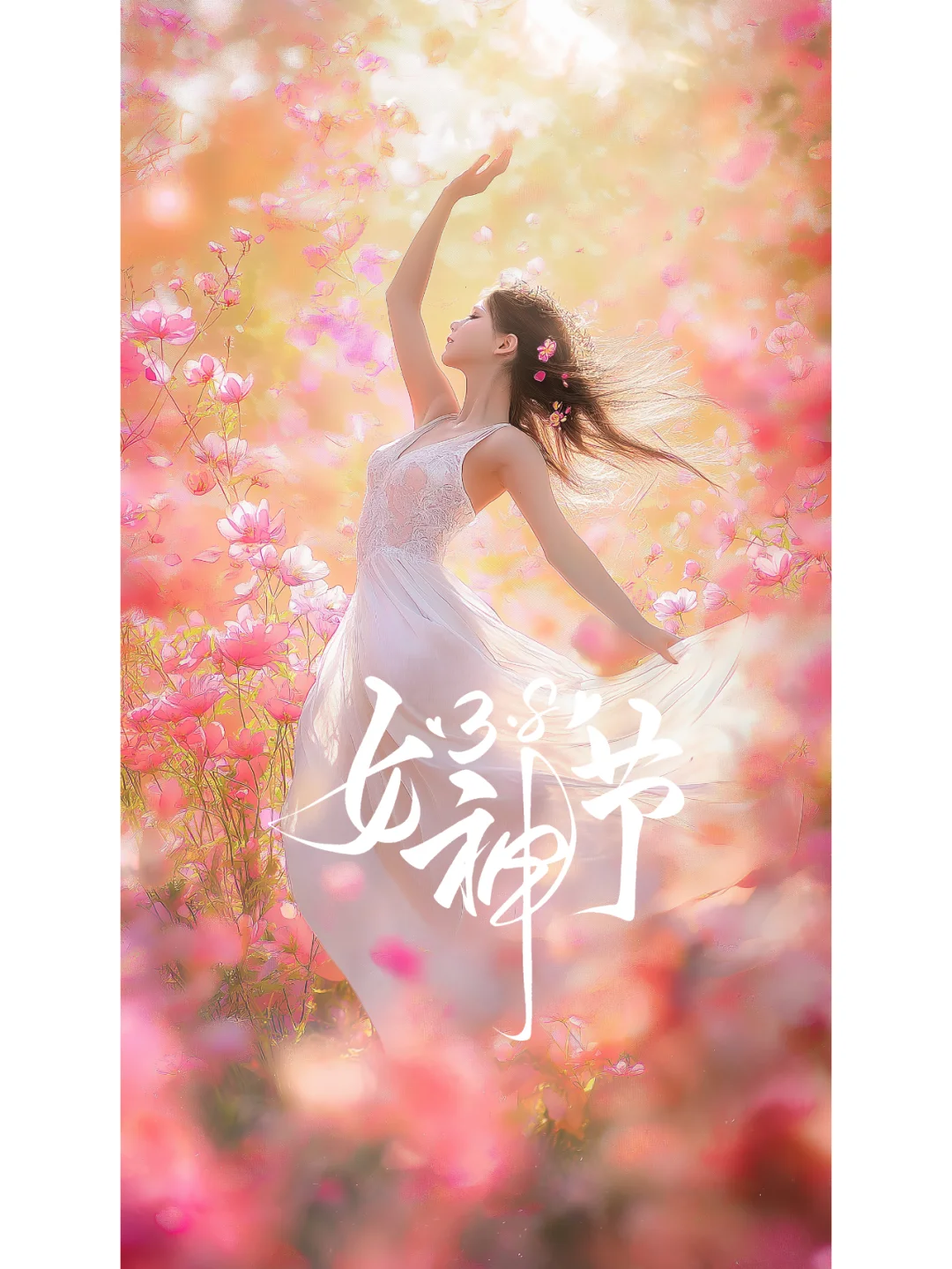 三八女神节壁纸 妇女节海报