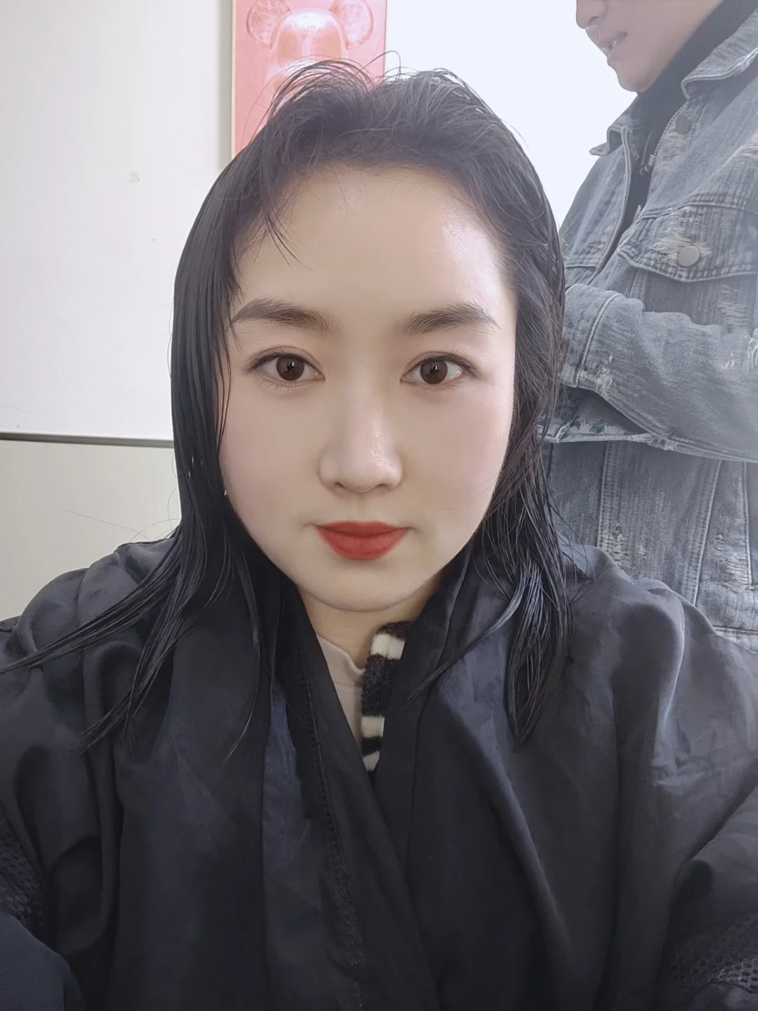 港风复古卷前后对比