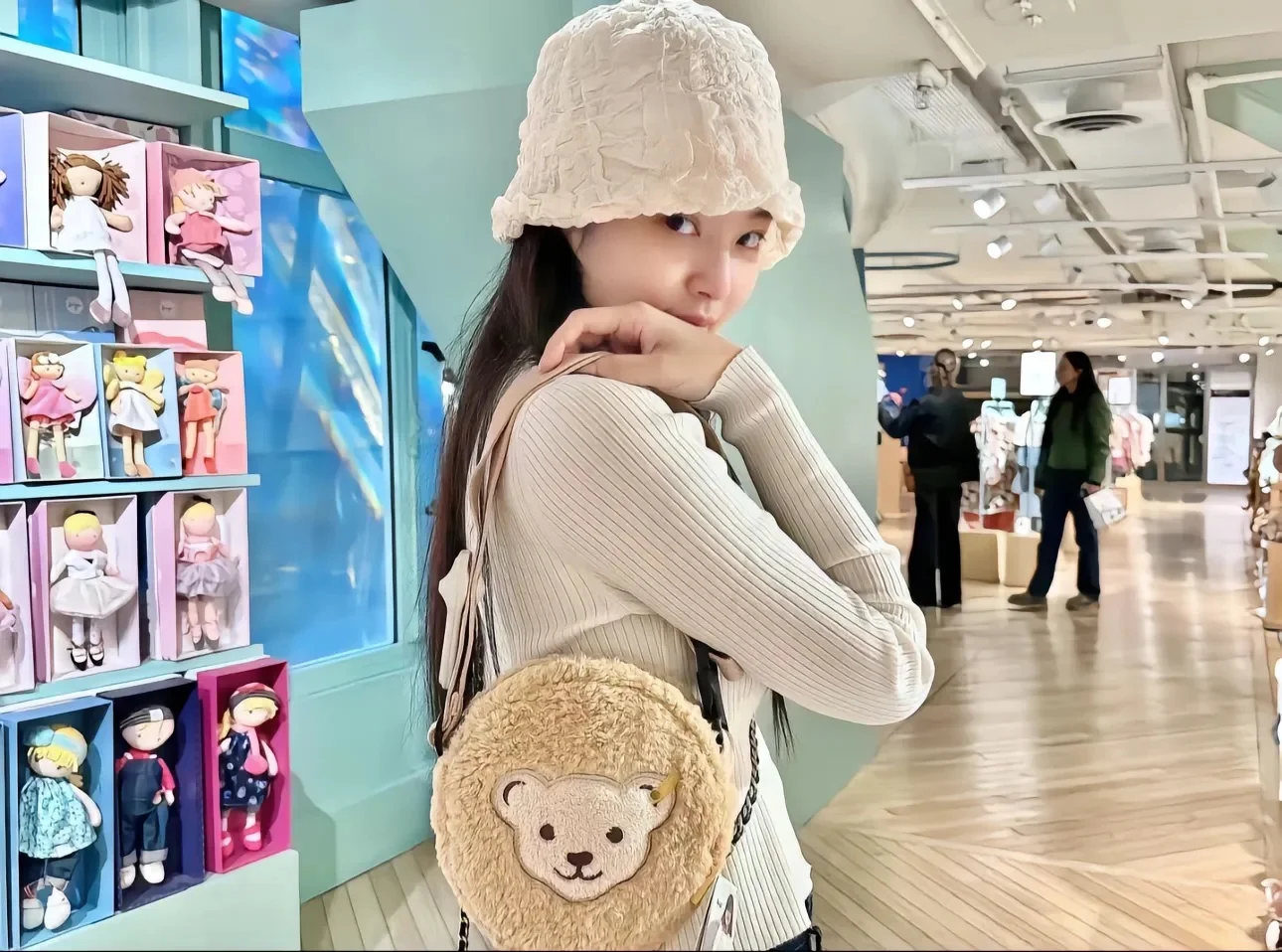 Jennie这组平板壁纸真的绝美