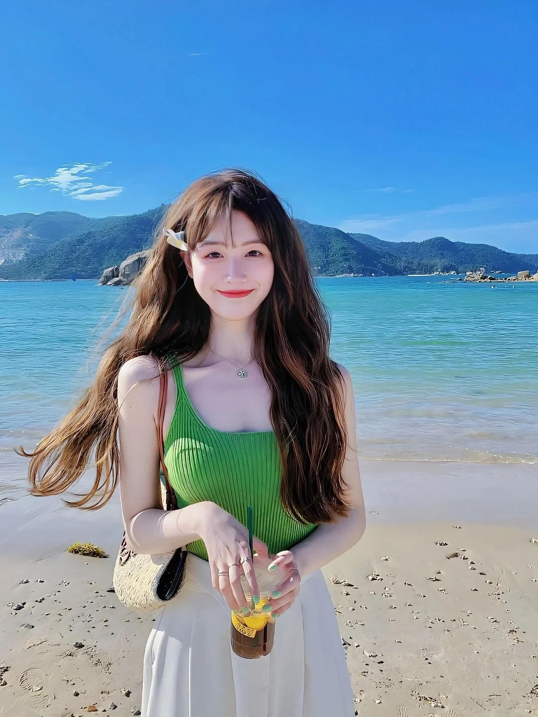 海边拍照‖教你一招调出蓝色大海