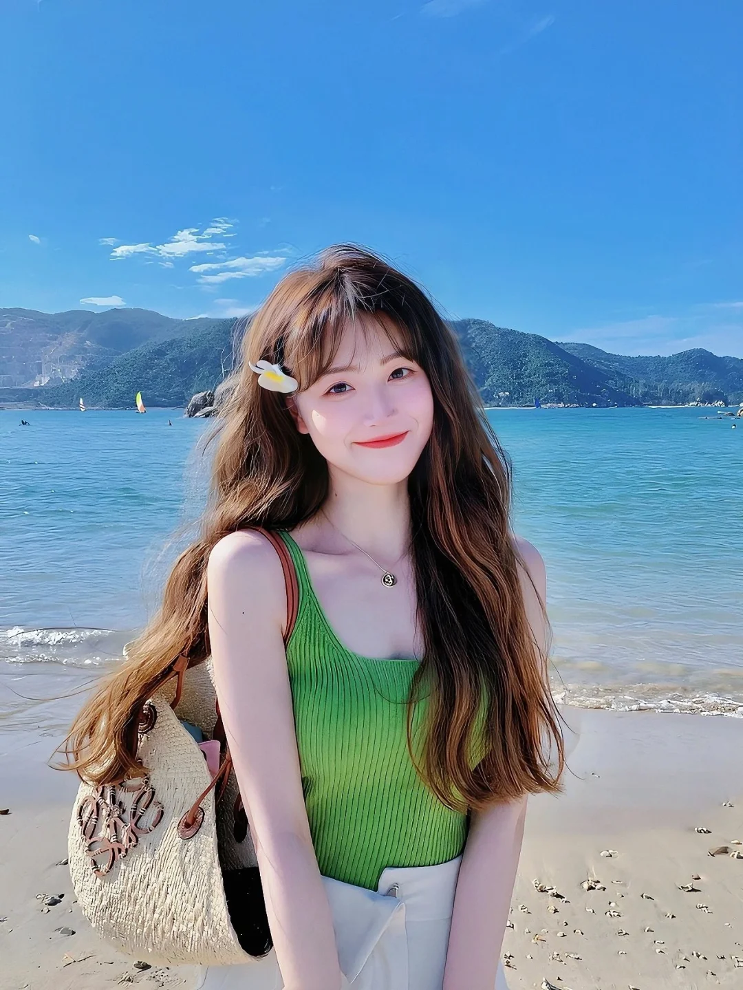 海边拍照‖教你一招调出蓝色大海