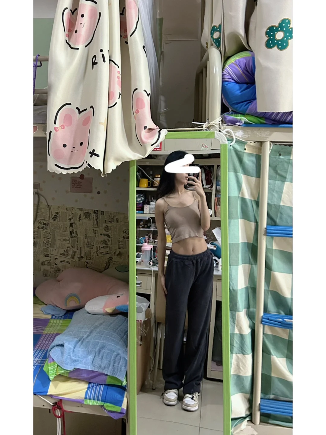 168 47kg 女大学生一周日常穿搭合集?‍♀️