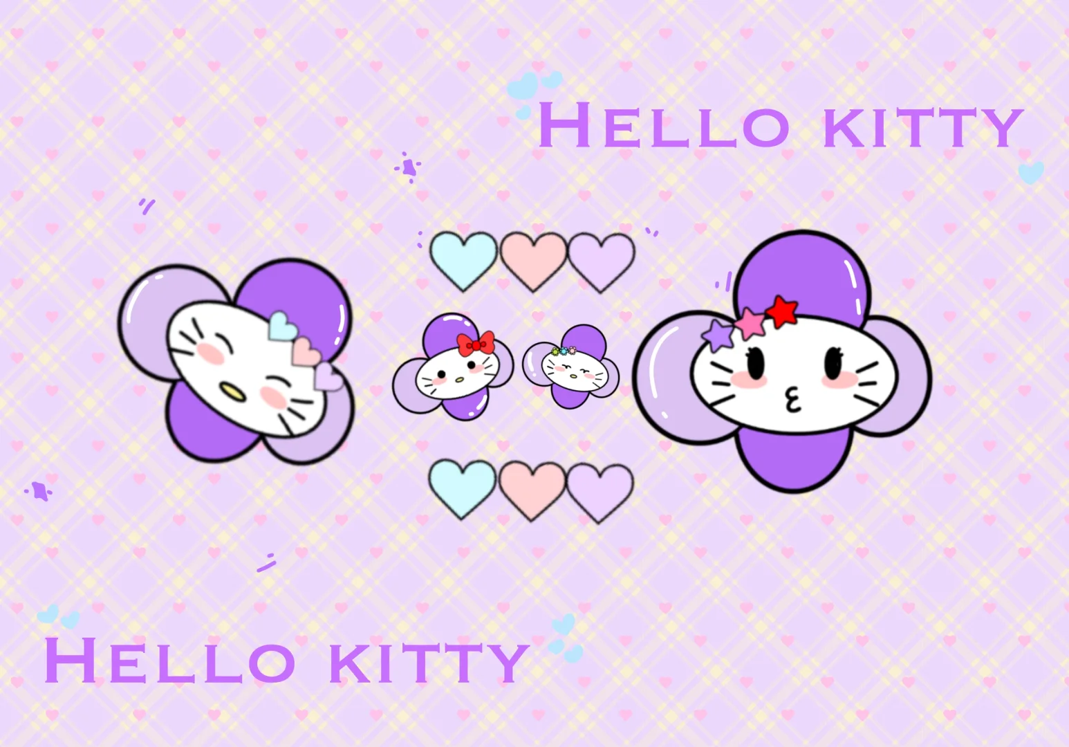 Hello Kitty平板壁纸｜iPad绘画🎨