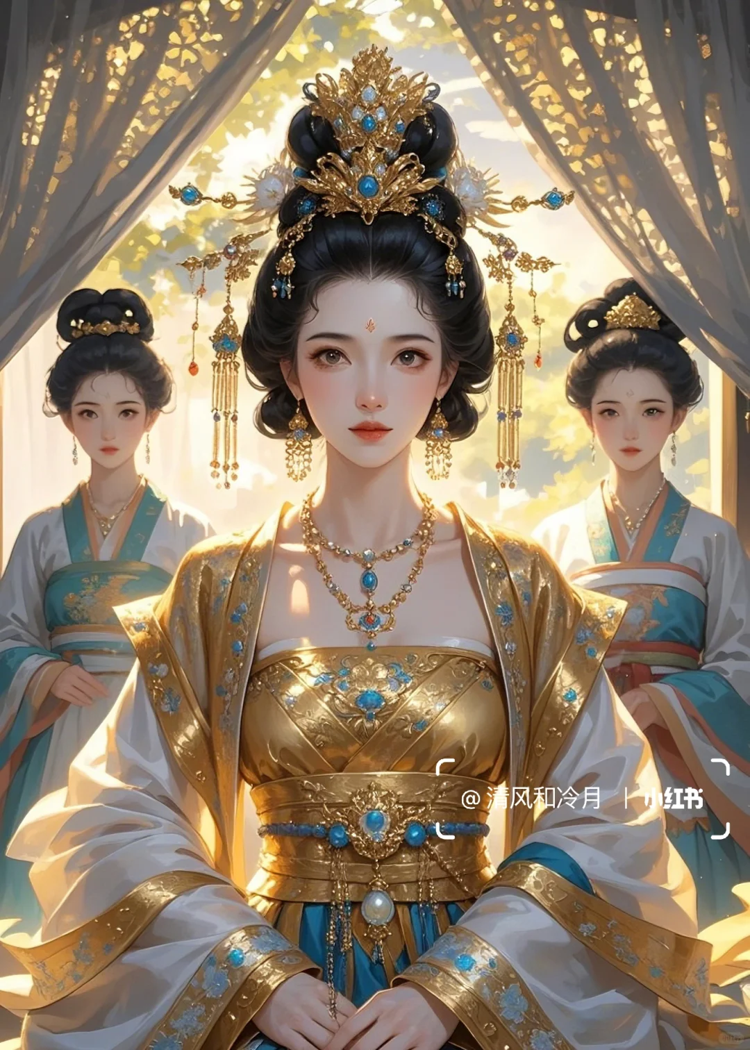 娇容倾国艳无双，凤目蛾眉韵味长。