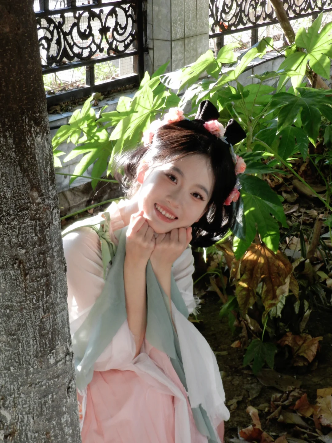 华科女大变身古偶小公主