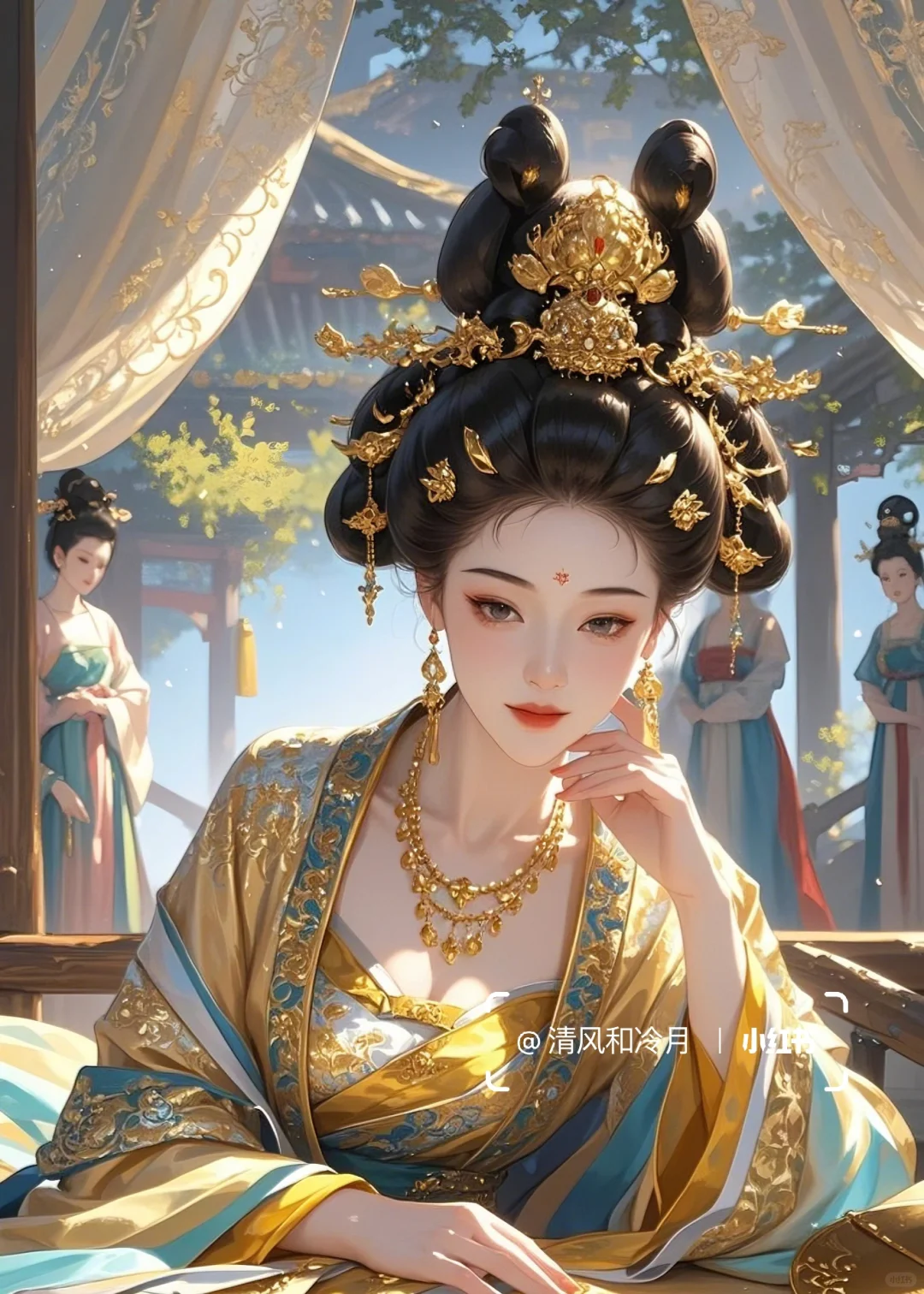 娇容倾国艳无双，凤目蛾眉韵味长。