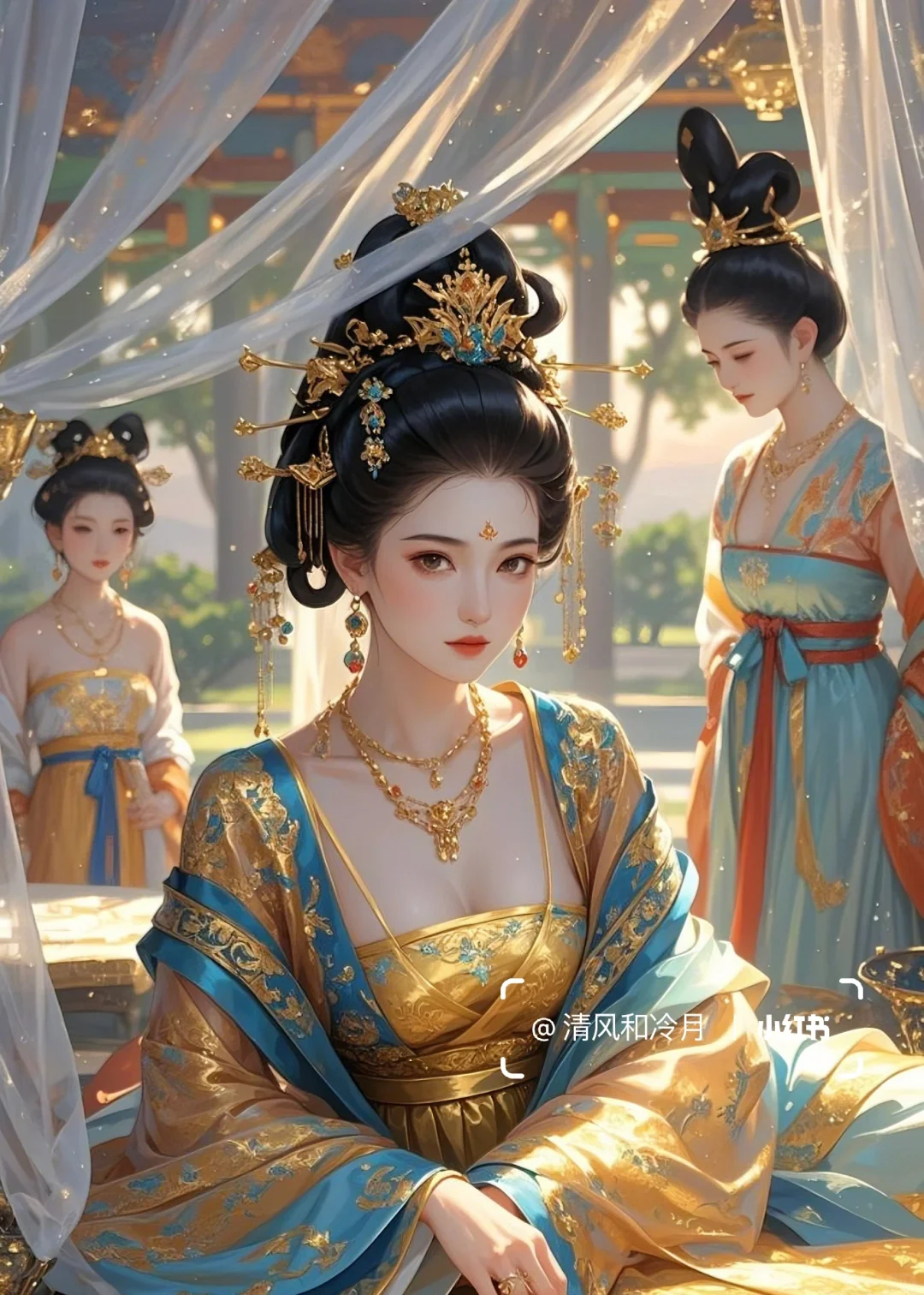 娇容倾国艳无双，凤目蛾眉韵味长。