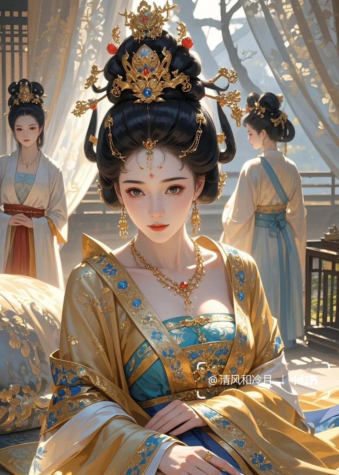 娇容倾国艳无双，凤目蛾眉韵味长。