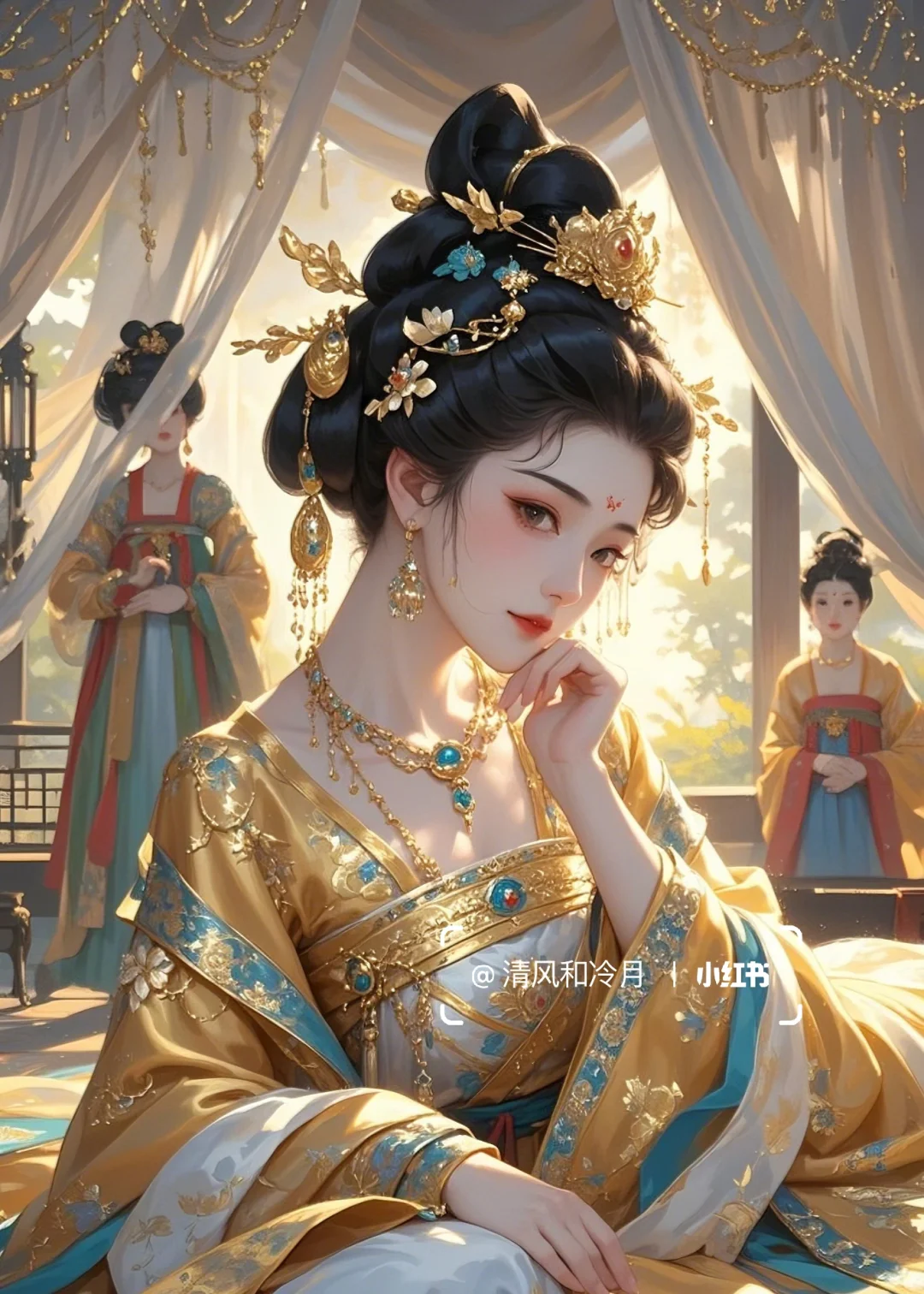 娇容倾国艳无双，凤目蛾眉韵味长。