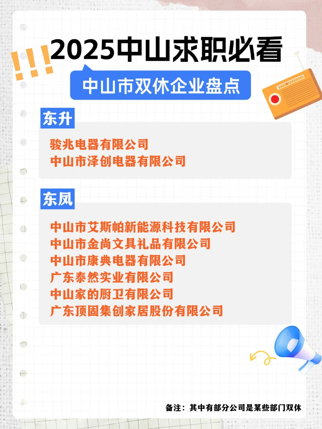 2025年打工必看！谁说中山没有双休神仙公司