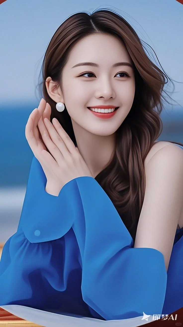 高级感气质美女，拿图留痕