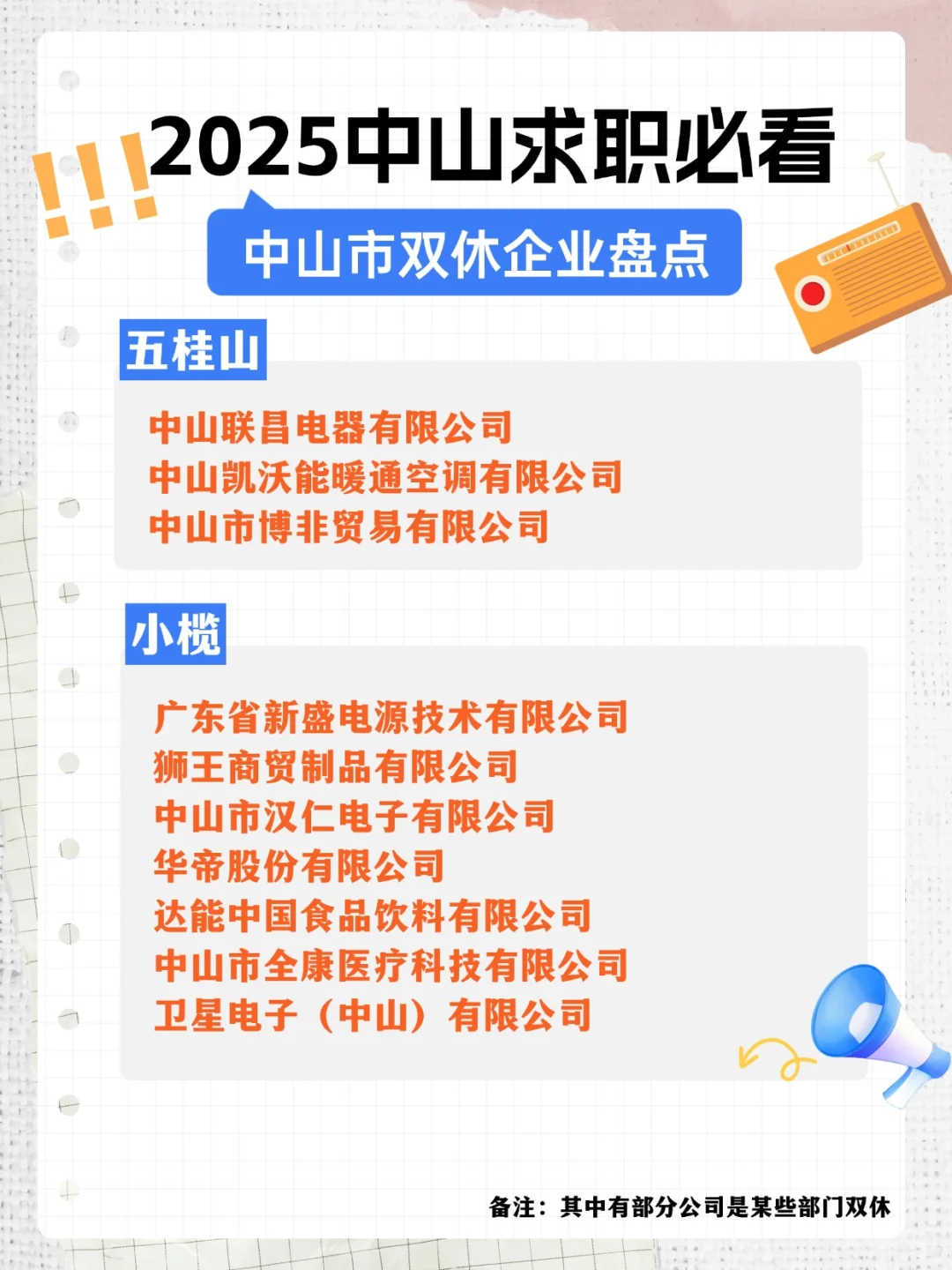 2025年打工必看！谁说中山没有双休神仙公司