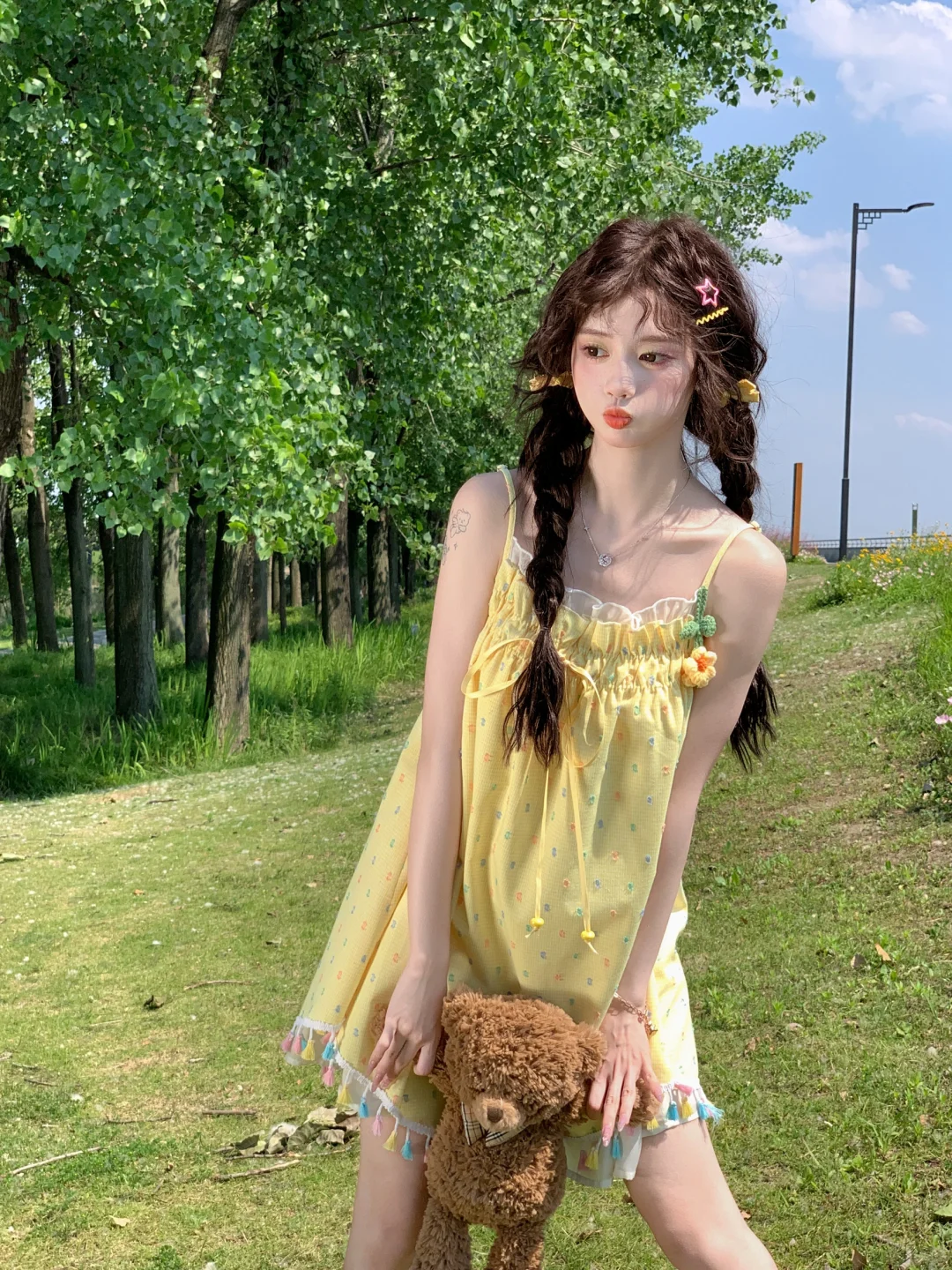 我有一块香香软软的柠檬巴斯克