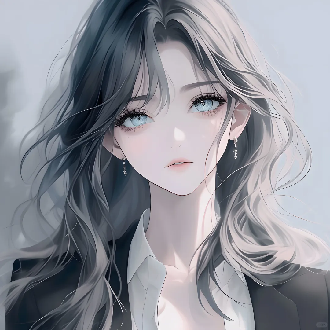 女生头像：黄昏