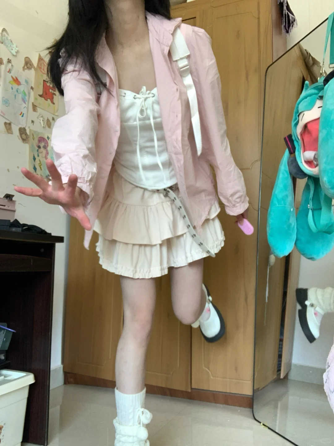 啊啊啊蛋糕裙真是神仙裙子！甜妹感溢出来啦