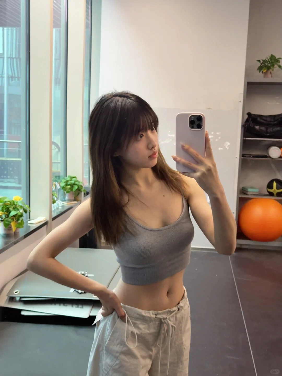 为了健身差点….