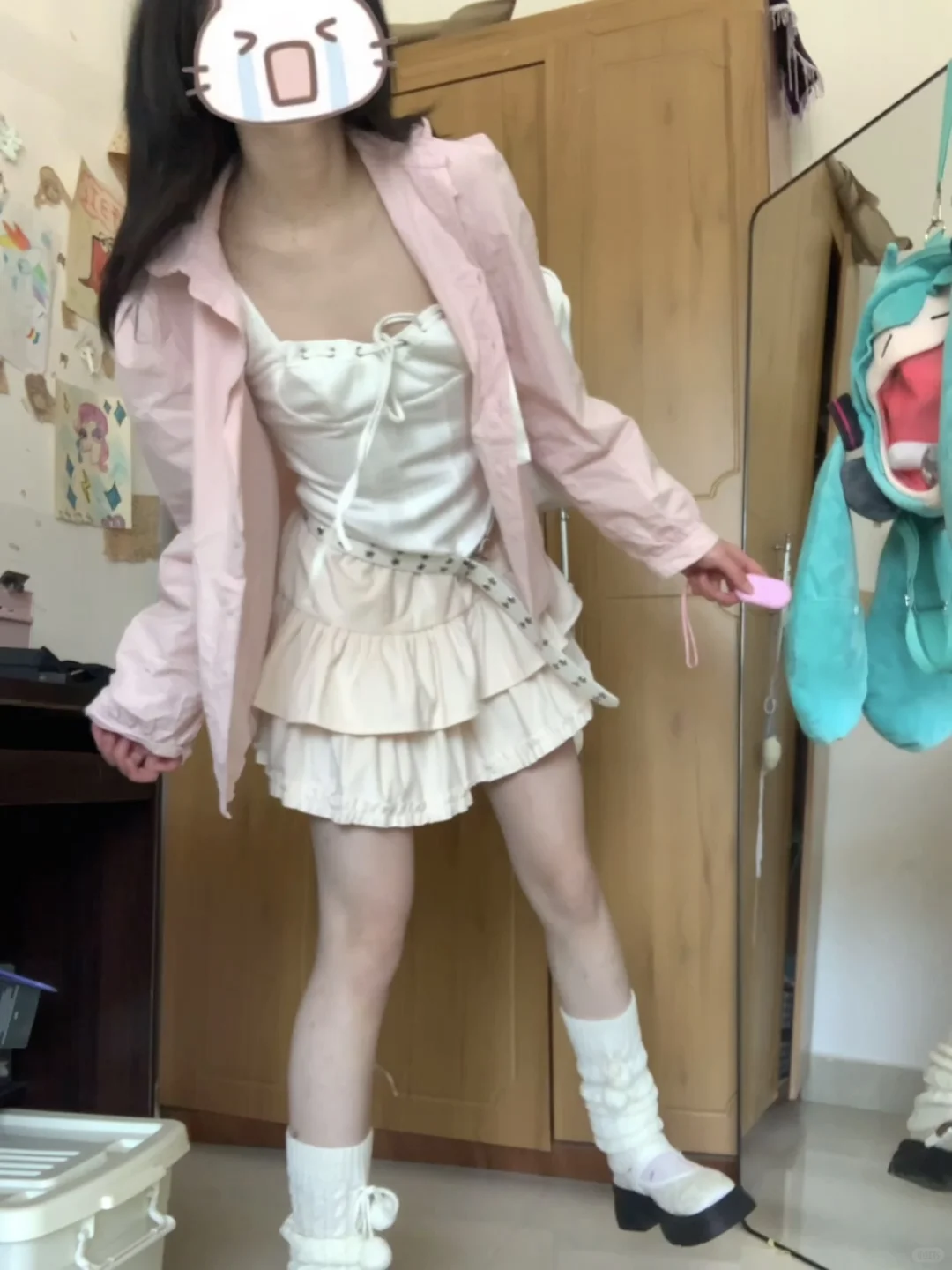 啊啊啊蛋糕裙真是神仙裙子！甜妹感溢出来啦