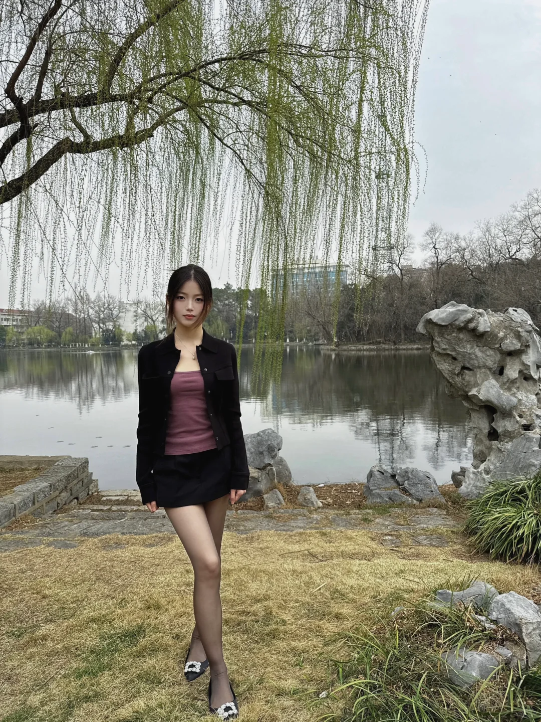 温柔如玉兰花盛开