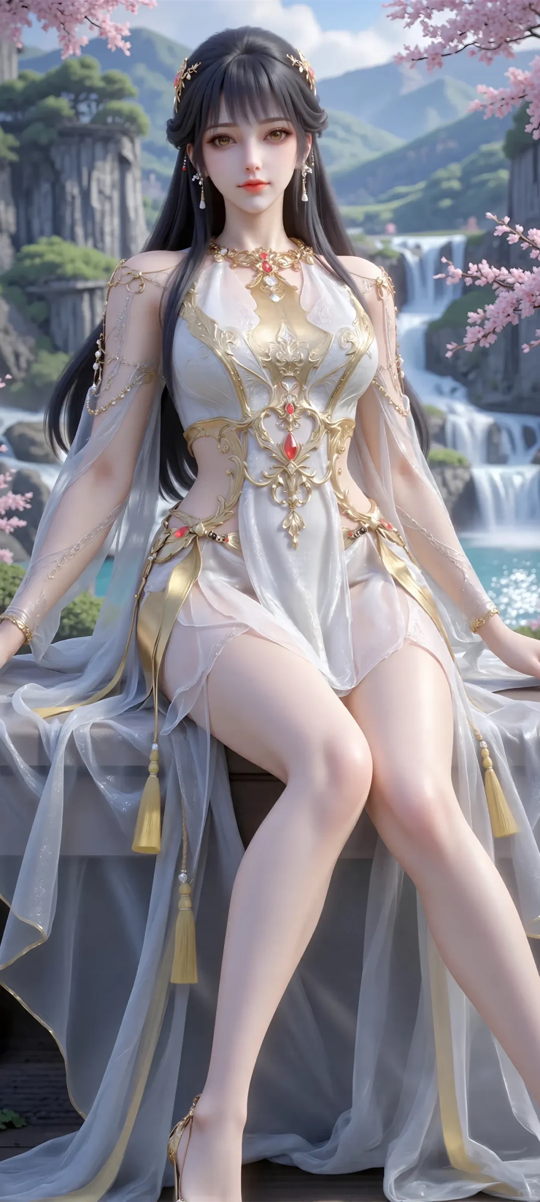 国漫壁纸｜清漪 美杜莎 白月蓉美腿壁纸