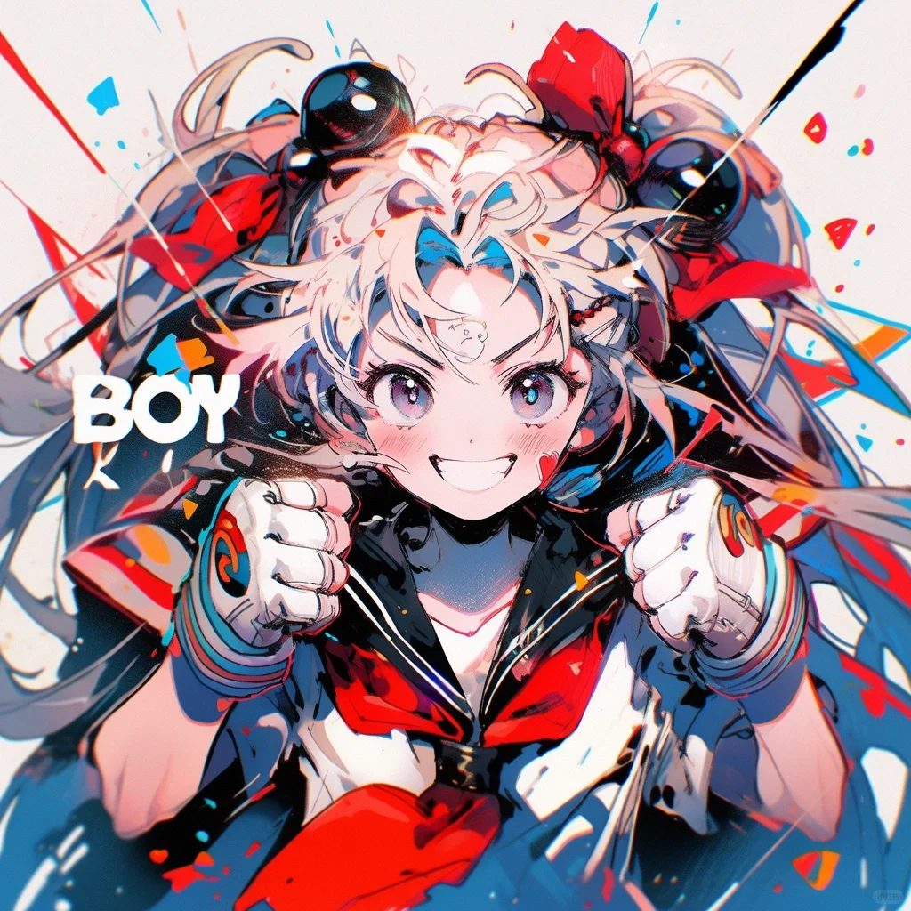 👑为自己赢一次💪｜美少女拳击头像