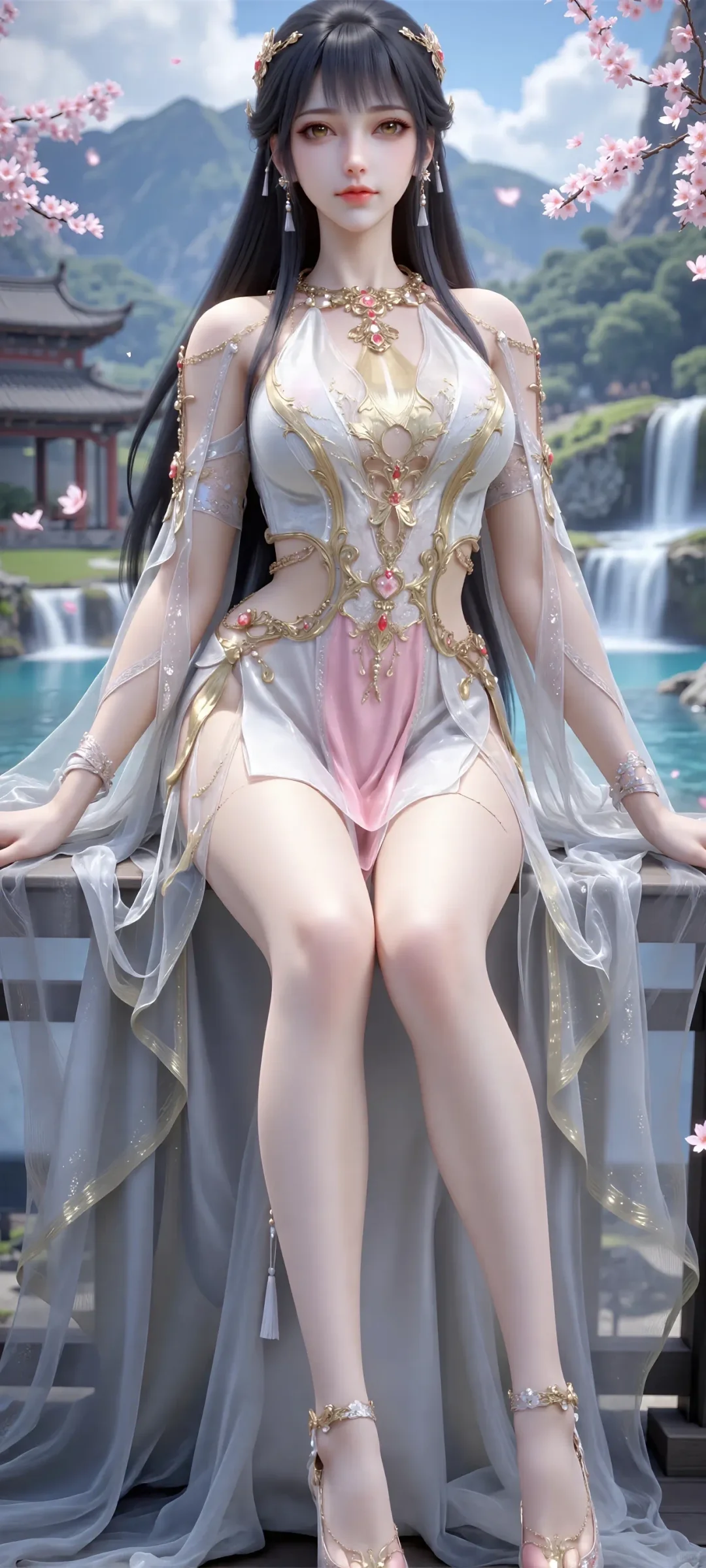 国漫壁纸｜清漪 美杜莎 白月蓉美腿壁纸