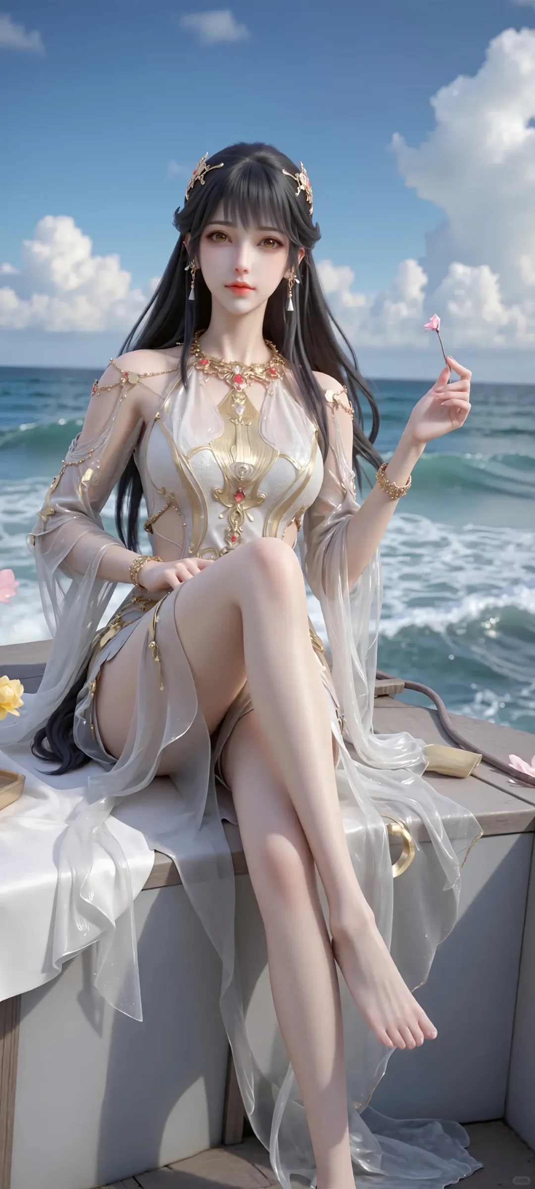 国漫壁纸｜清漪 美杜莎 白月蓉美腿壁纸