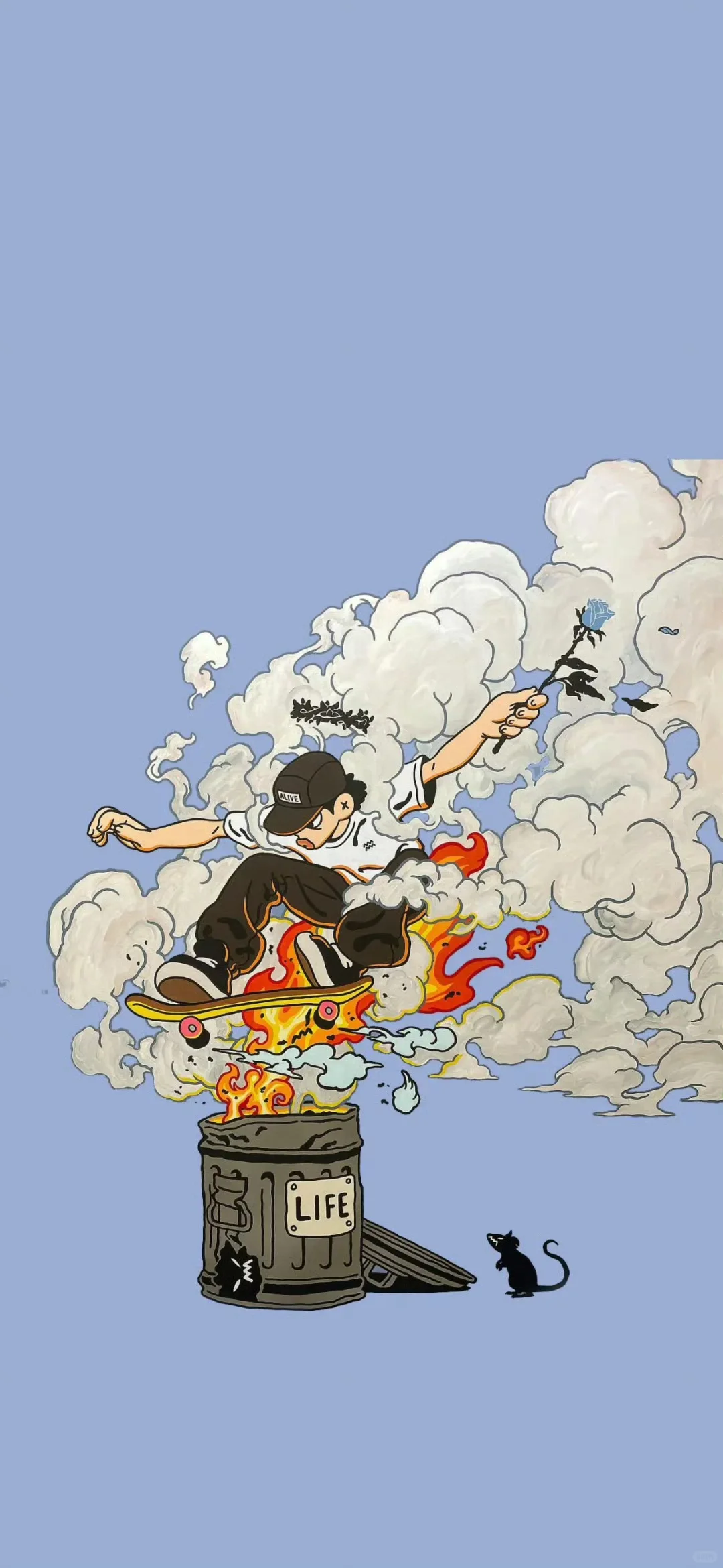 ins超酷插画壁纸