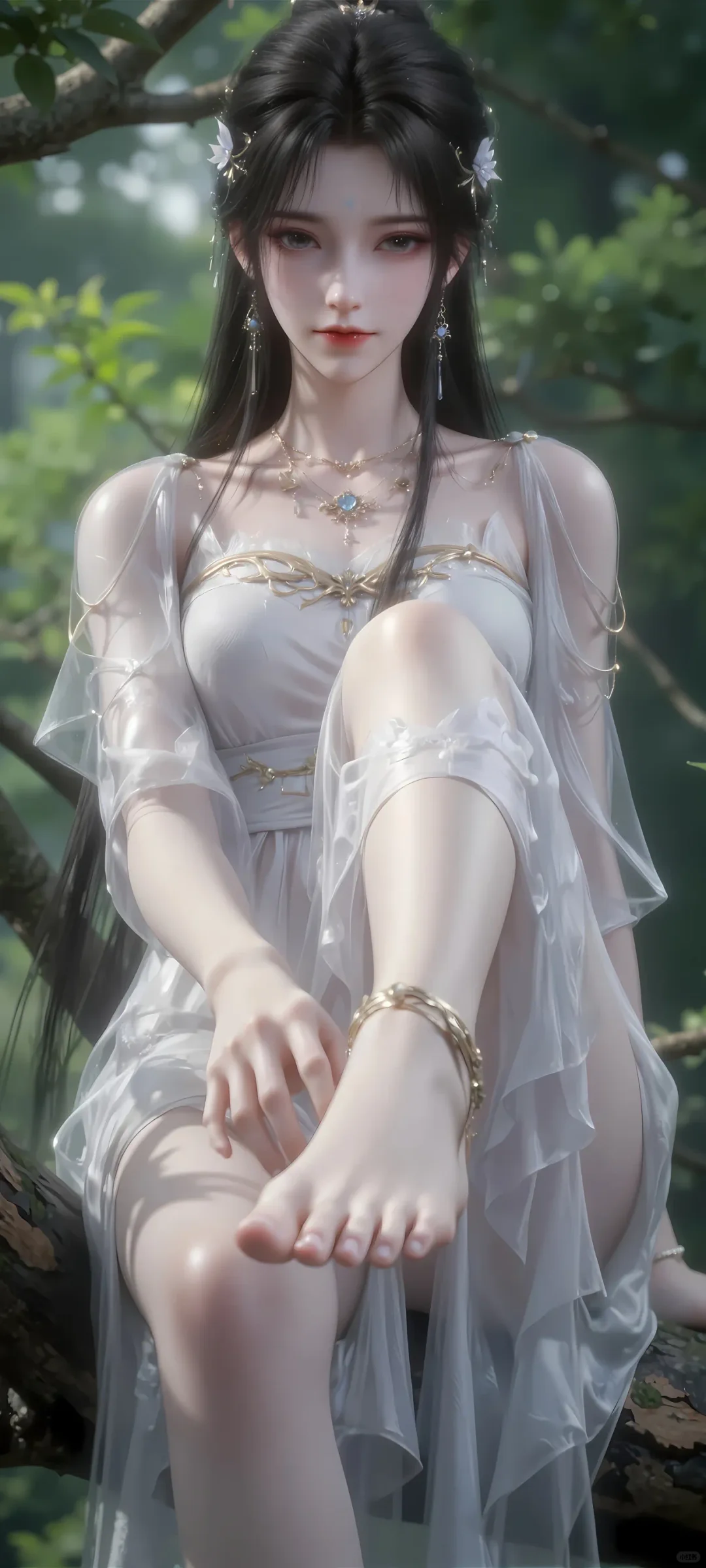 国漫壁纸｜清漪 美杜莎 白月蓉美腿壁纸