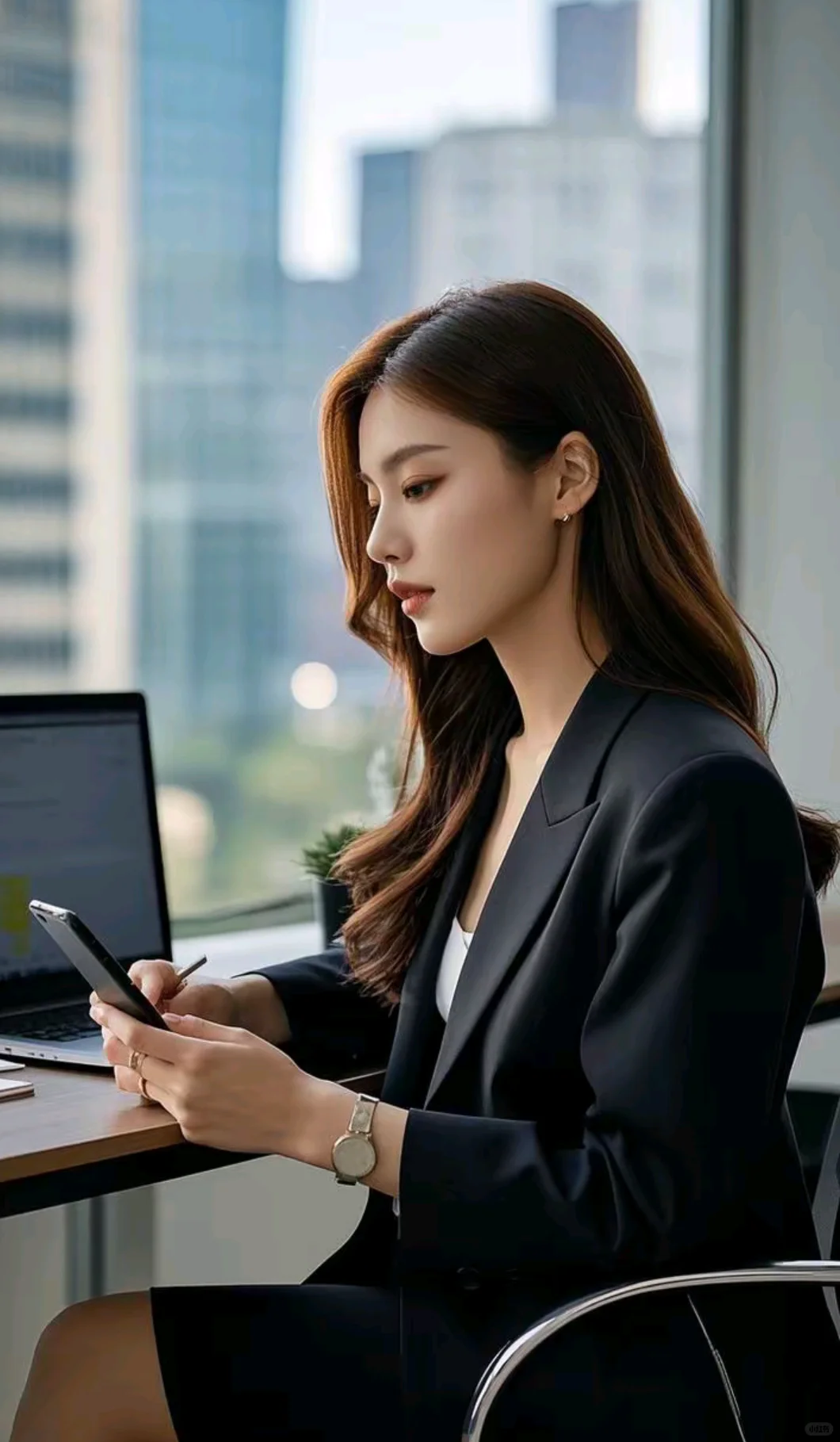 职场女性,气质非凡