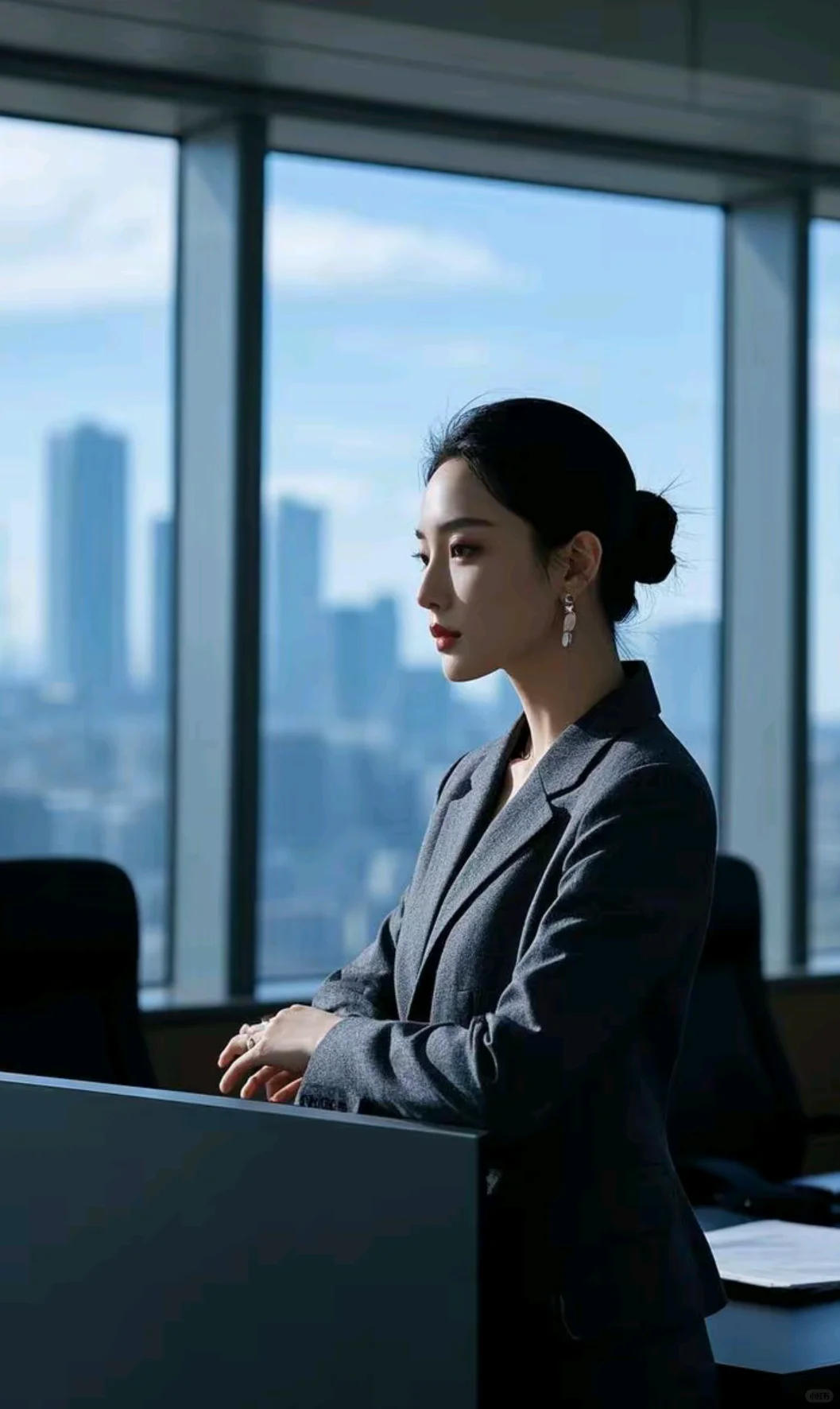 职场女性,气质非凡
