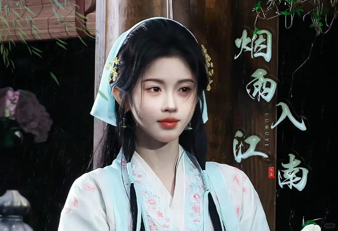 鞠婧祎江南美人！