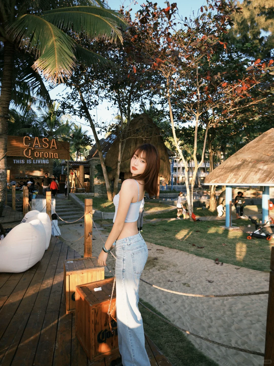 ️万宁神州半岛｜蓝色鱼骨和海边好搭